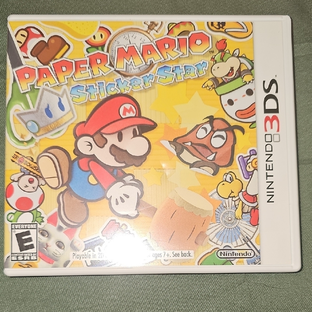 Nintendo 3DS Game Paper Mario Sticker Star